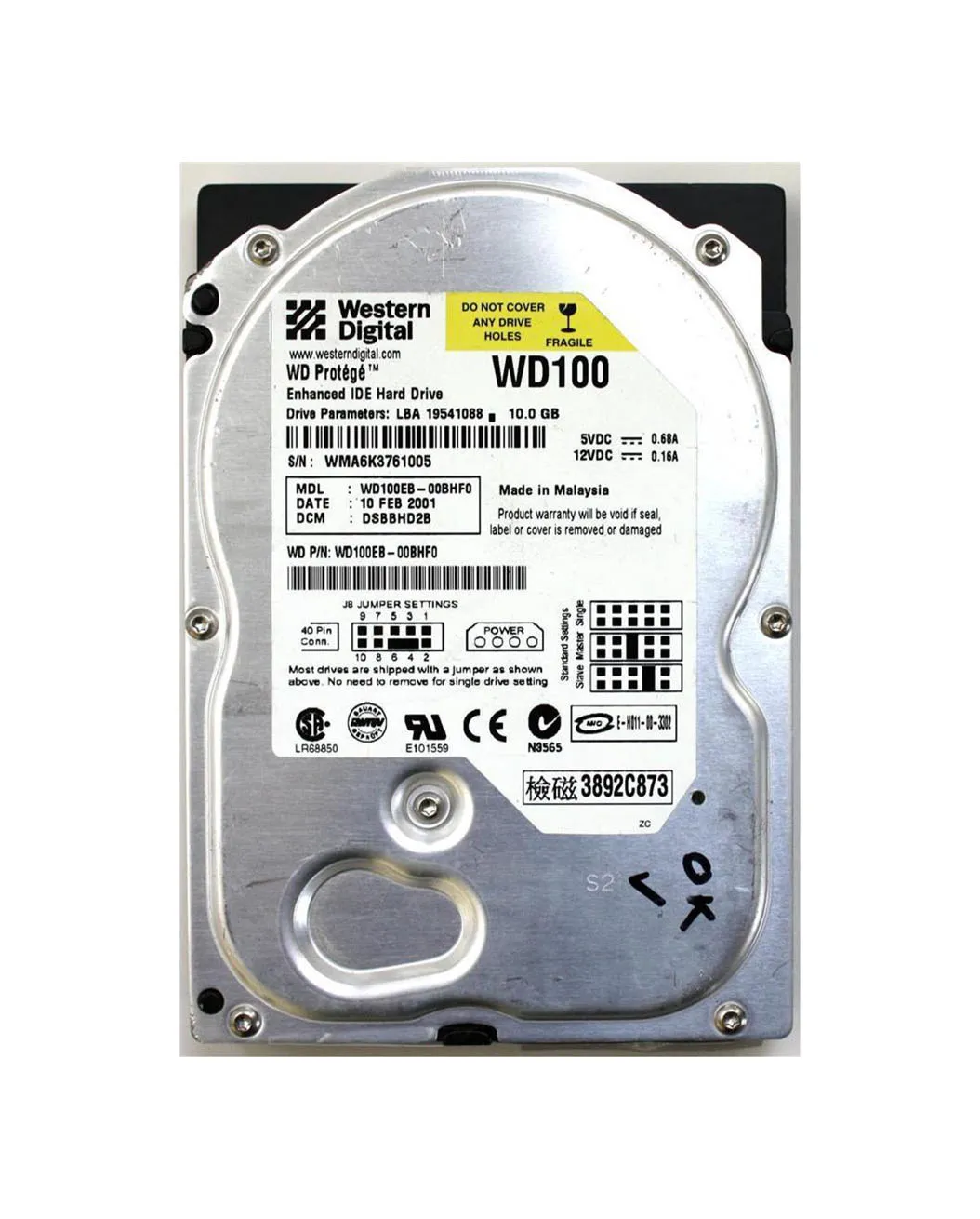 WD100EB-00BHF0