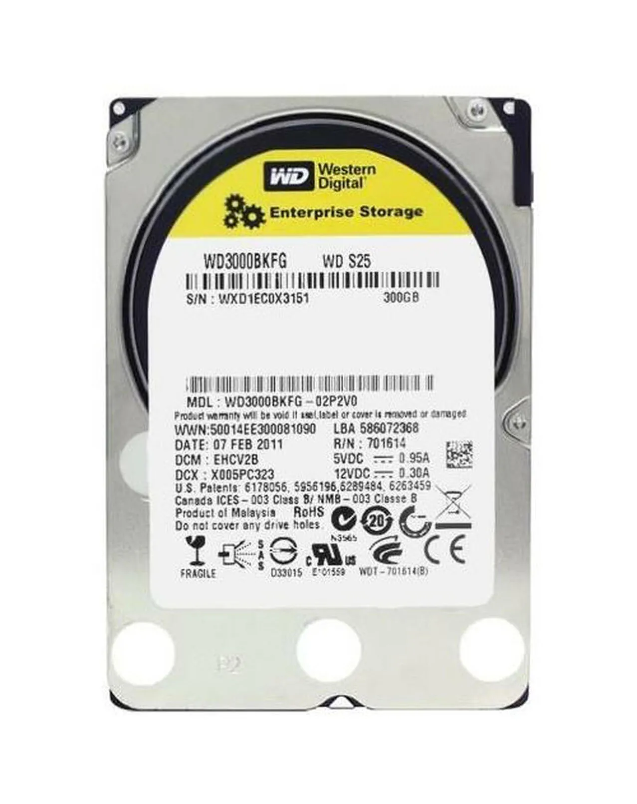 WD3000BKFG-02P2V0