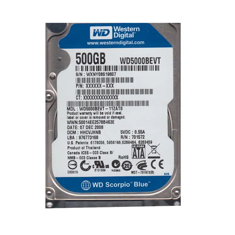 WD5000BEVT-11ZAT0